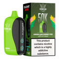 Crown Bar Al Fakher 50000 Puffs Cloud Box Lemon Lime Cherry Fizz flavor - disposable vape UAE