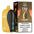 Crown Bar Al Fakher 50000 Puffs Cloud Box Peach Mango flavor - disposable vape UAE