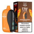 Crown Bar Al Fakher 50000 Puffs Cloud Box Strawberry Banana flavor - disposable vape UAE