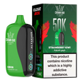 Crown Bar Al Fakher 50000 Puffs Cloud Box Strawberry Kiwi flavor - disposable vape UAE