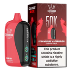 Crown Bar Al Fakher 50000 Puffs Cloud Box Strawberry Watermelon flavor - disposable vape UAE