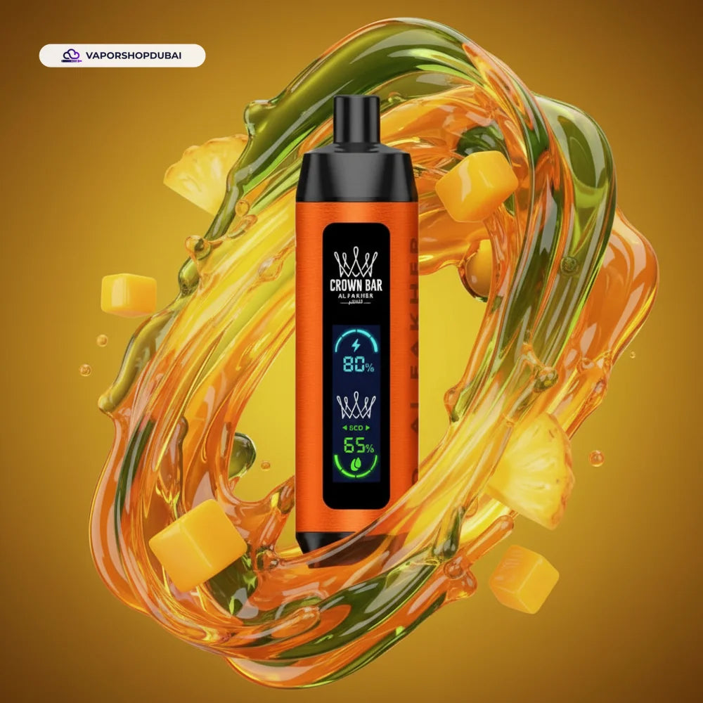 Crown Bar Al Fakher 8000 Pro DTL 8000Puffs Dual Mode Disposable Vape In UAE