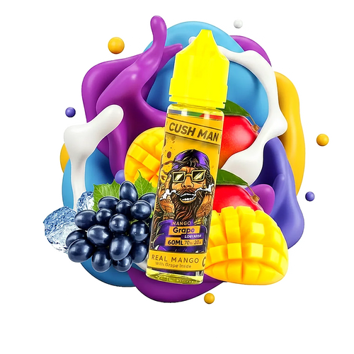 Cush Man Mango Grape by Nasty 60ml E-liquid In UAE