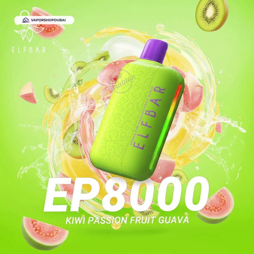 ELF Bar EP8000 Disposable Vape 8000 Puffs 20mg In UAE