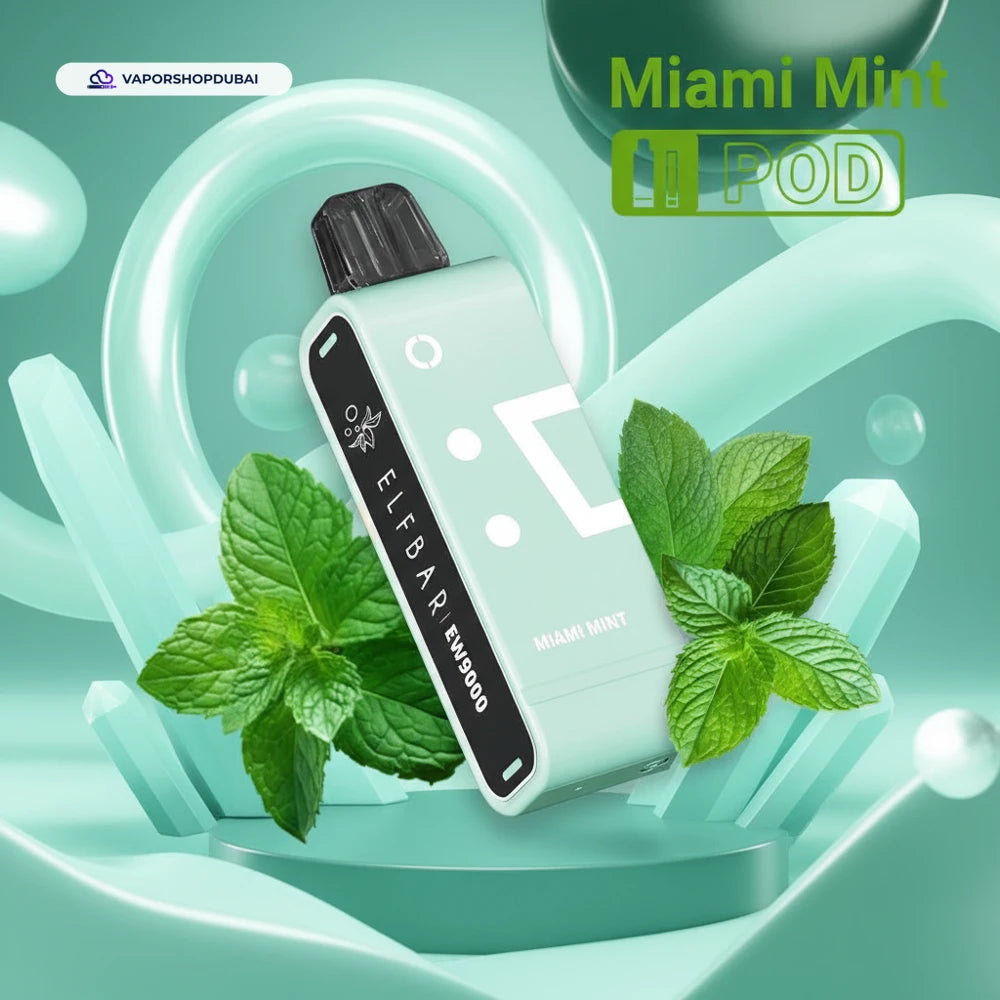 Elf Bar EW9000 Replacement Pods Prefilled 9000 Puffs In UAE