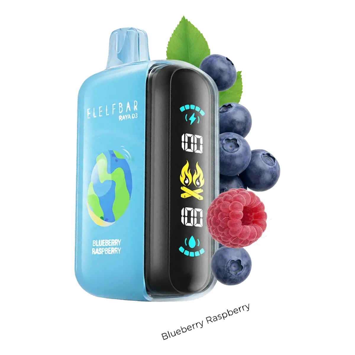 ELF BAR Raya D3 25000 Puffs Dubai — AED 55, Dual Mesh, All Flavors
