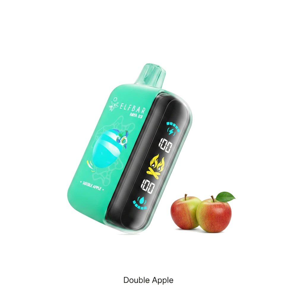 ELF BAR Raya D3 25000 Puffs Dubai — AED 55, Dual Mesh, All Flavors