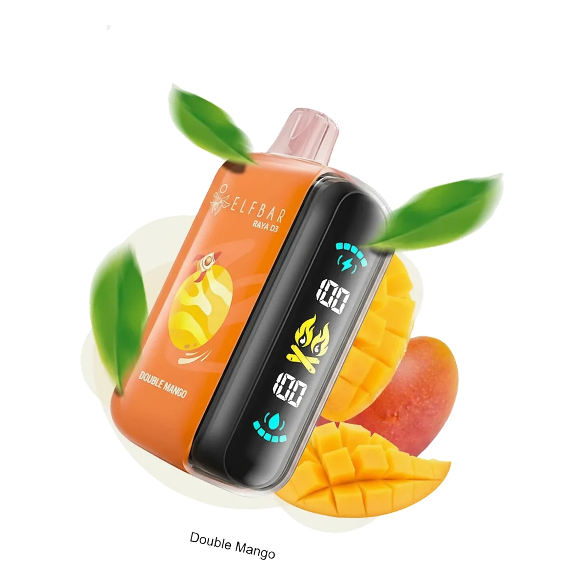 ELF BAR Raya D3 25000 Puffs Dubai — AED 55, Dual Mesh, All Flavors