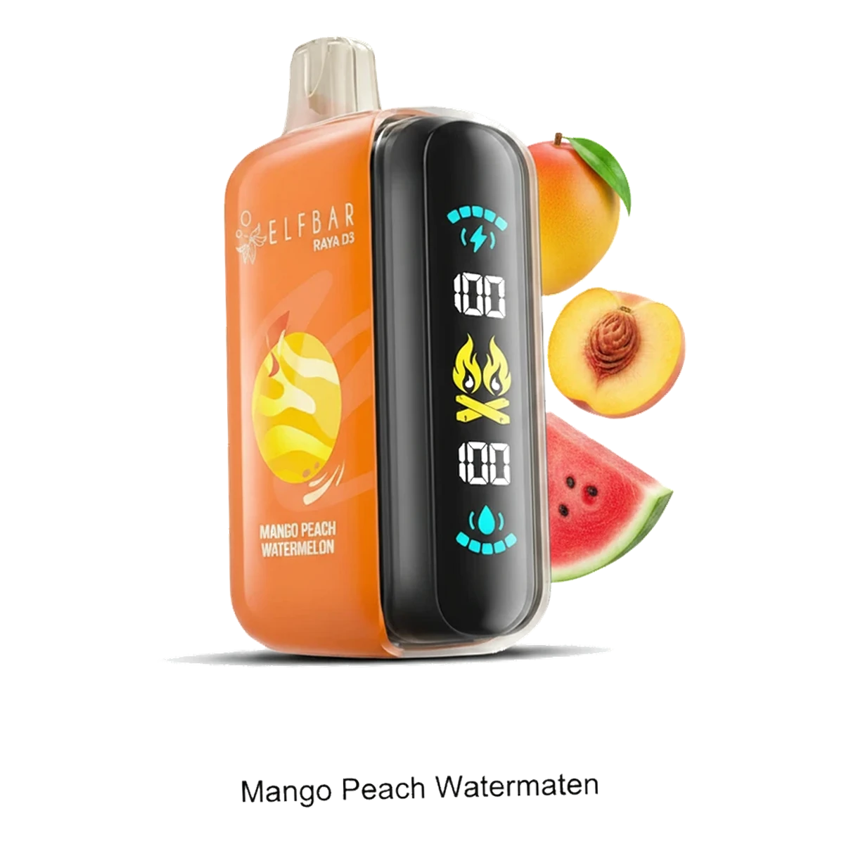 ELF BAR Raya D3 25000 Puffs Dubai — AED 55, Dual Mesh, All Flavors