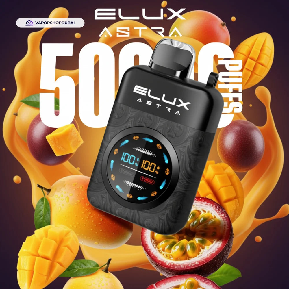 Elux Astra 50000 Puffs Disposable Vape 50MG in UAE