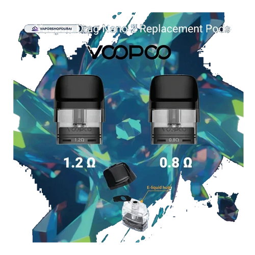 Buy Voopoo Drag Nano 2 Replacement Pods 3Pcs/Pack Uae — AED 40 | Emirates Vapor