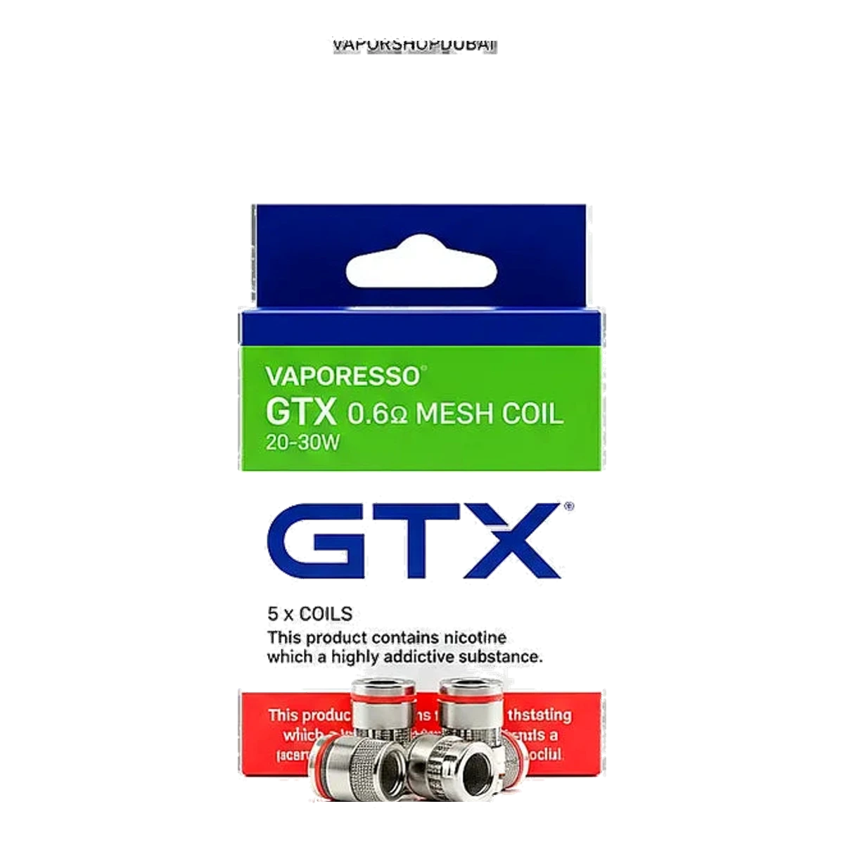 Buy Vaporesso Gtx Replacement Coils resistances UAE | Emirates Vapor Dubai