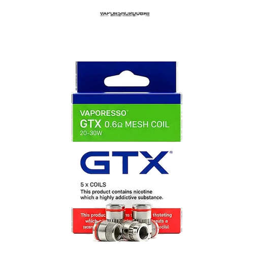 Buy Vaporesso Gtx Replacement Coils 1-2ohm UAE | Emirates Vapor