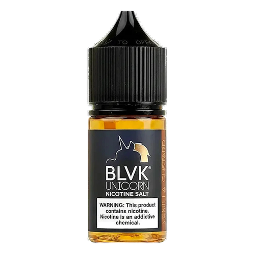 Buy Authentic Vanilla Custard by BLVK Unicorn Salt 30ml UAE — Buy Dubai | Emirates Vapor