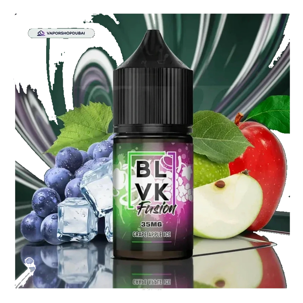 Buy Grape Apple Ice Blvk Fusion Salt 30ml UAE