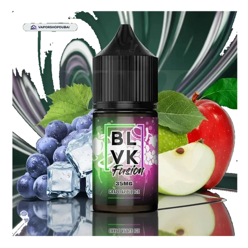 Buy Grape Apple Ice Blvk Fusion Salt 30Ml Uae — AED 40 | Emirates Vapor