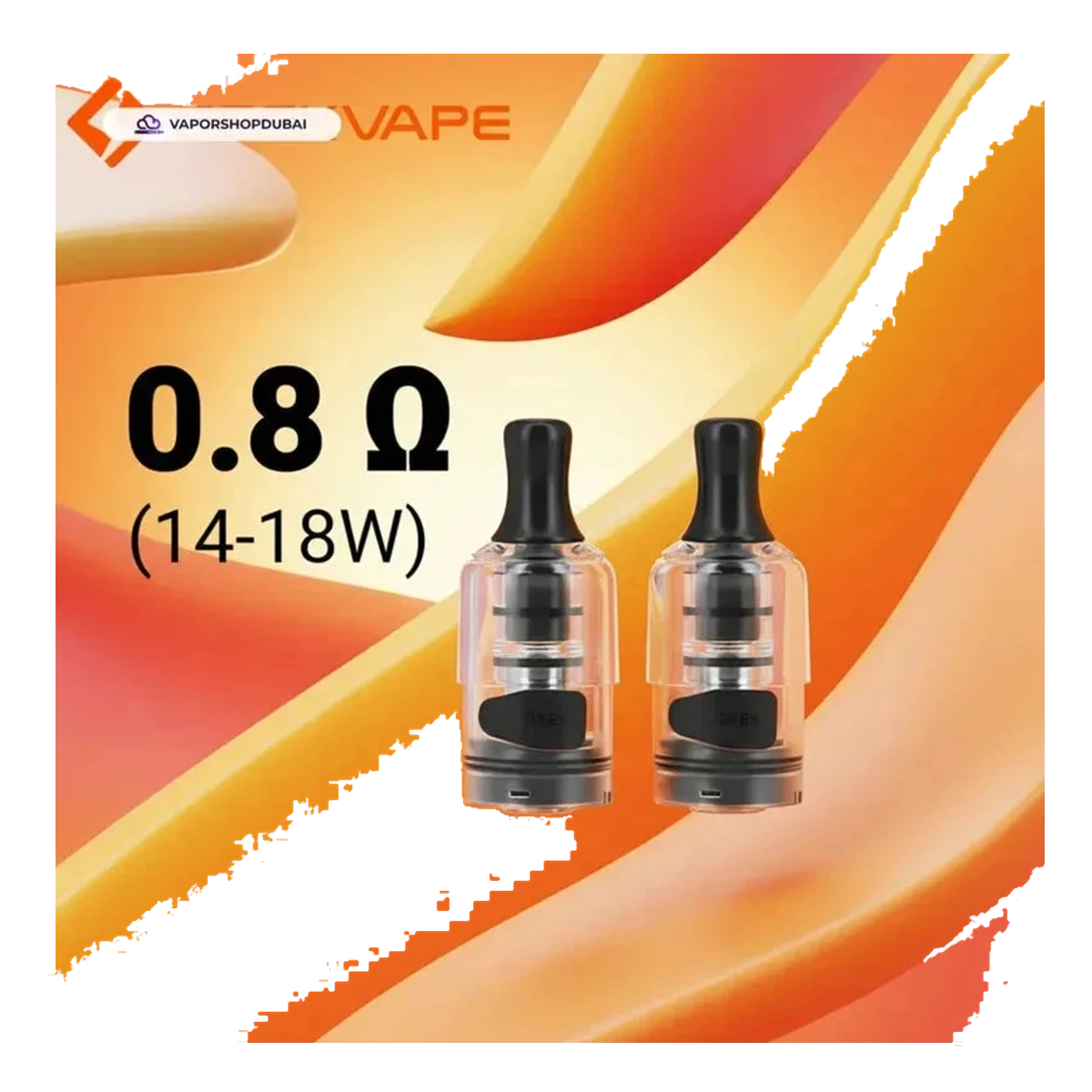 GeekVape Wenax S3 Replacement Pods 2ml 2 pieces resistances UAE | Emirates Vapor Dubai