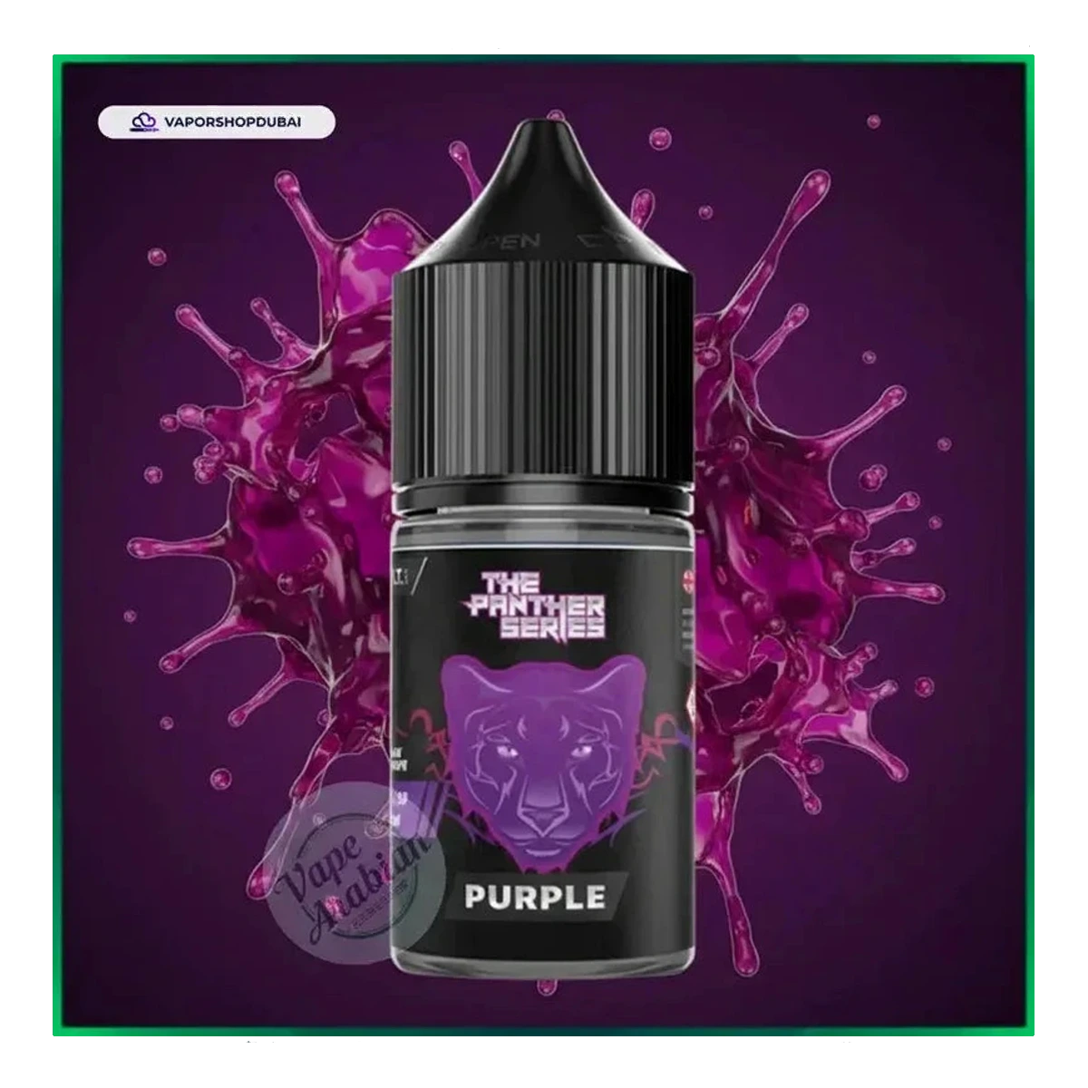 DR Vapes Panther Series Salt Nic 30ml E-Juice All Flavors 30mg &amp; 50mg flavors UAE | Emirates Vapor Dubai