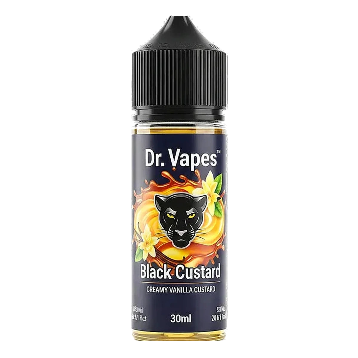 Dr Vapes Black Custard Salt Nic 30ml 50-mg UAE | Emirates Vapor