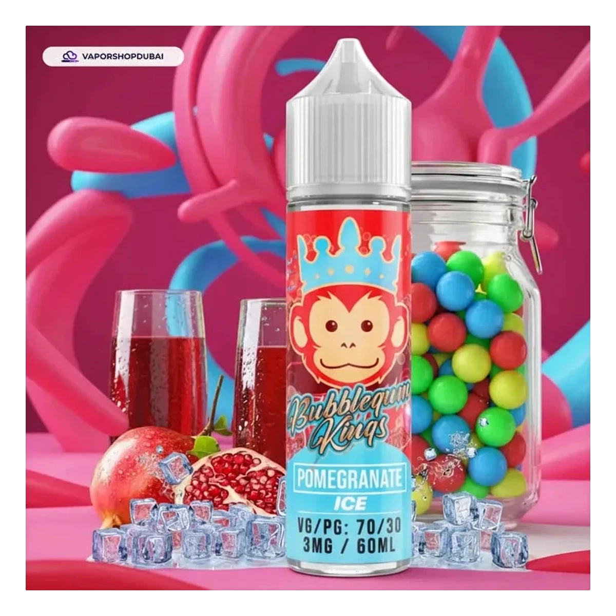 Dr Vape Bubblegum Kings 60ml best price UAE — ESMA certified