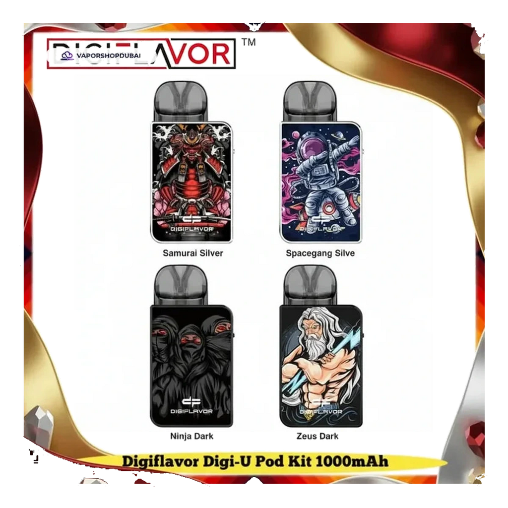 Digiflavor Digi U Pod Kit 1000mAh best price UAE — ESMA certified
