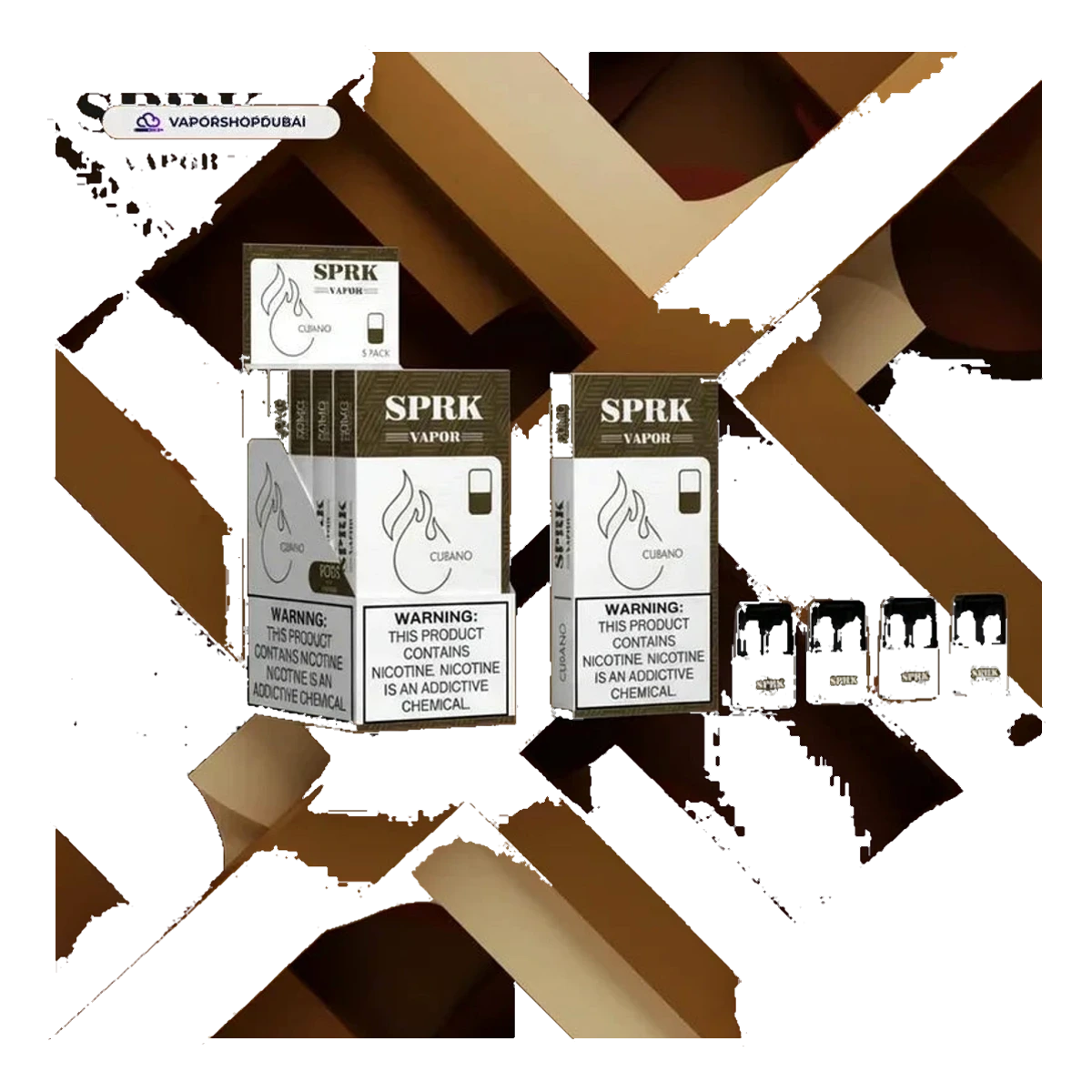 Buy SPRK Vapor V4 Pods (Compatible with MYLE V4 Pod System) UAE — Buy Dubai | Emirates Vapor