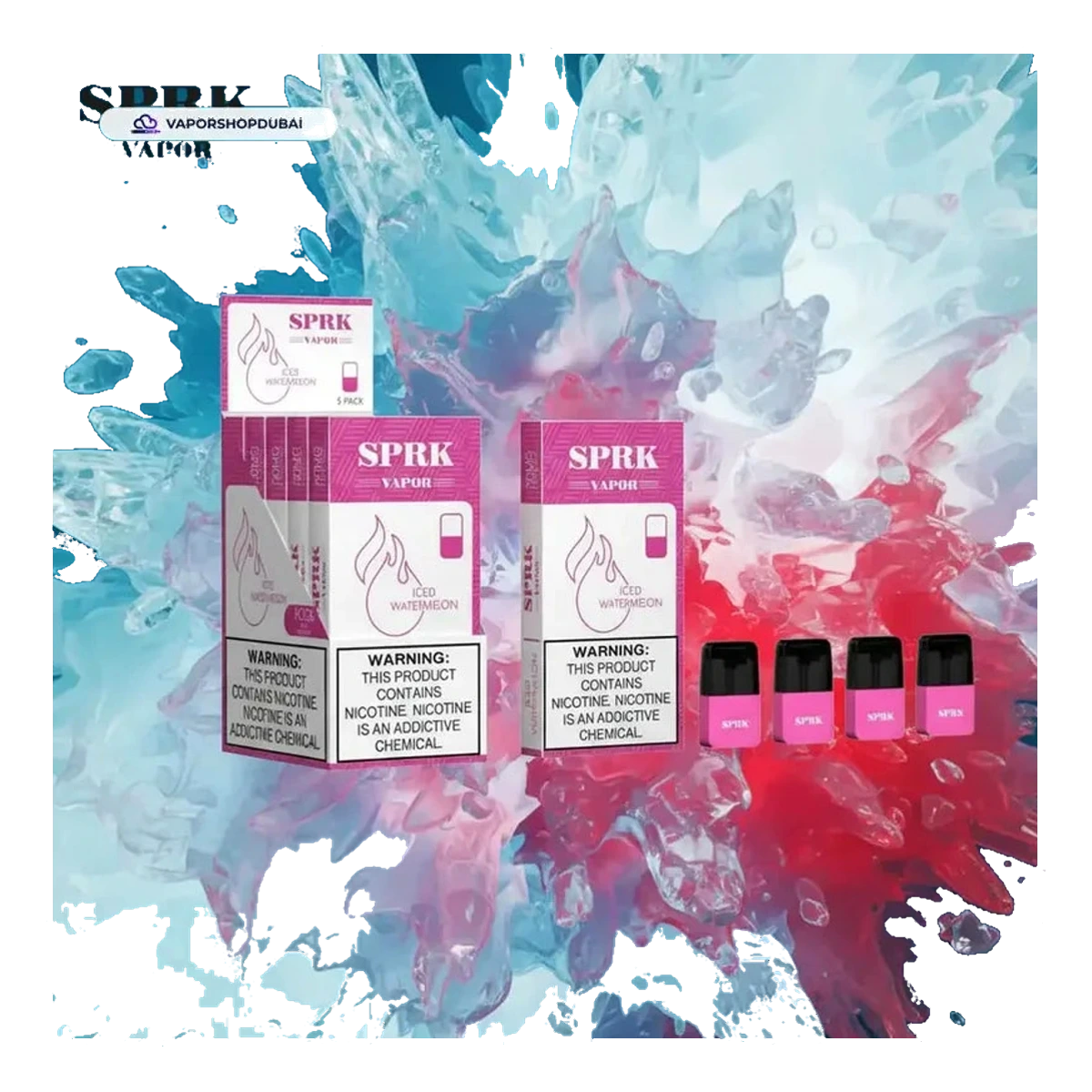 Buy MYLE Buy SPRK Vapor V4 Pods (Compatible with MYLE V4 Pod System) Dubai same-day delivery