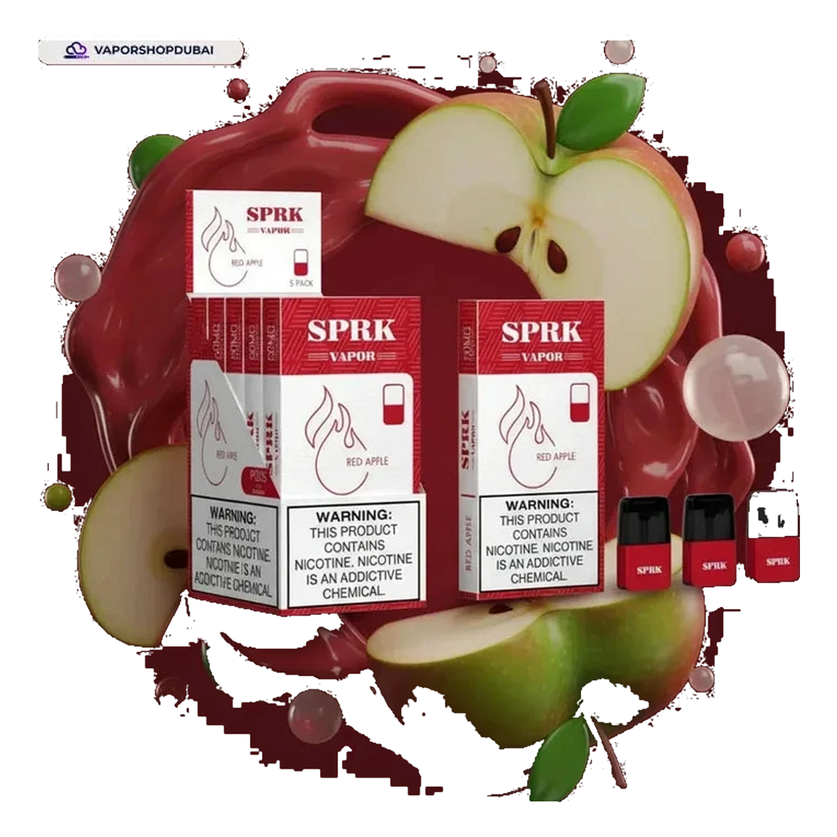 Buy SPRK Vapor V4 Pods (Compatible with MYLE V4 Pod System) best price UAE — ESMA certified