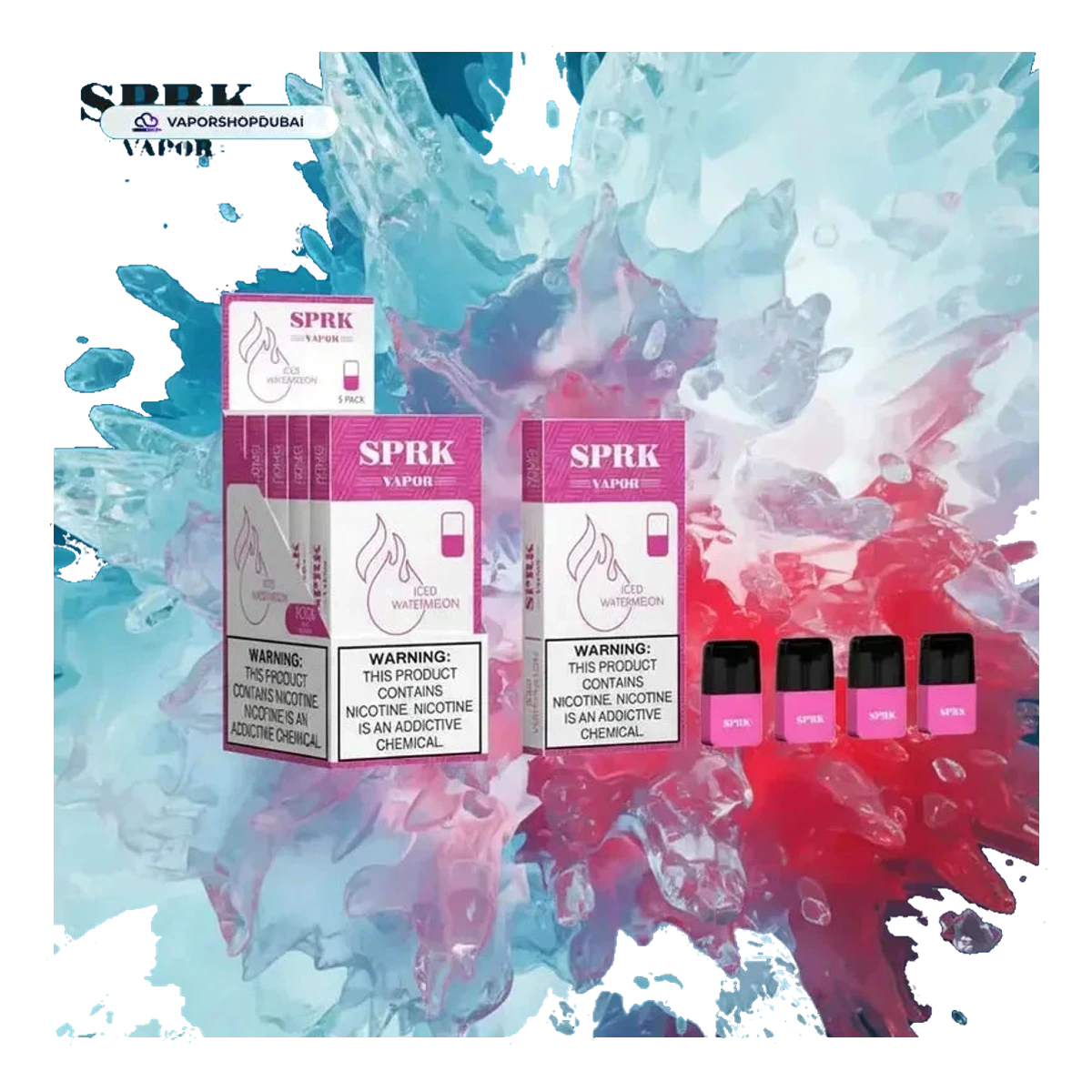 Buy SPRK Vapor V4 Pods (Compatible with MYLE V4 Pod System) flavors UAE | Emirates Vapor Dubai