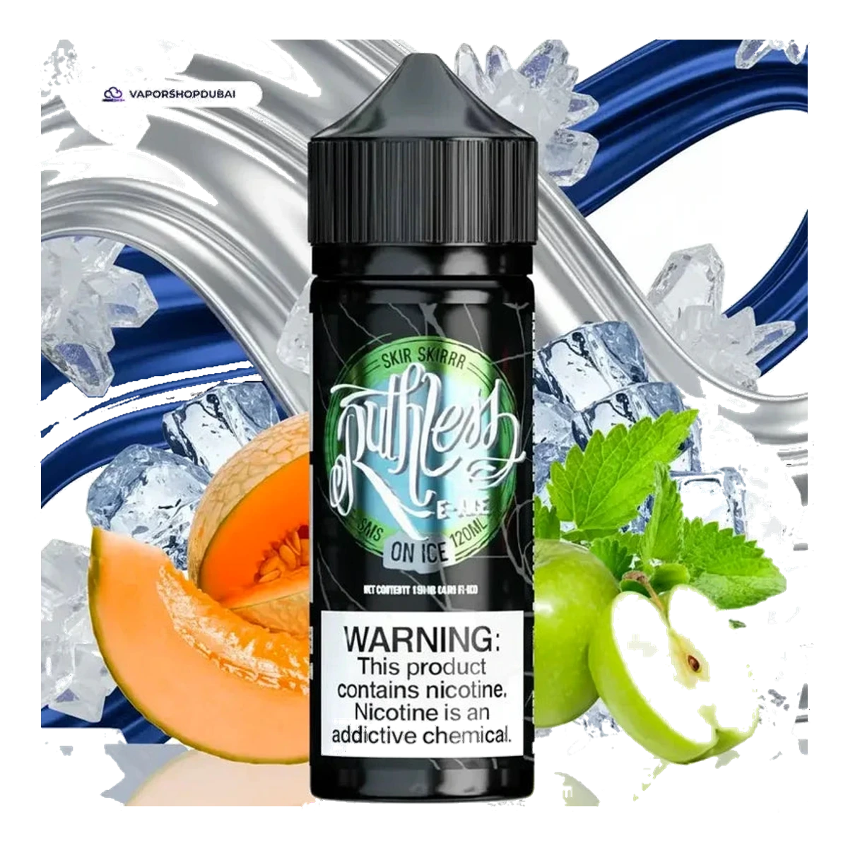 Buy Skir Skirrr On Ice by Ruthless Vapor 120ml In UAE