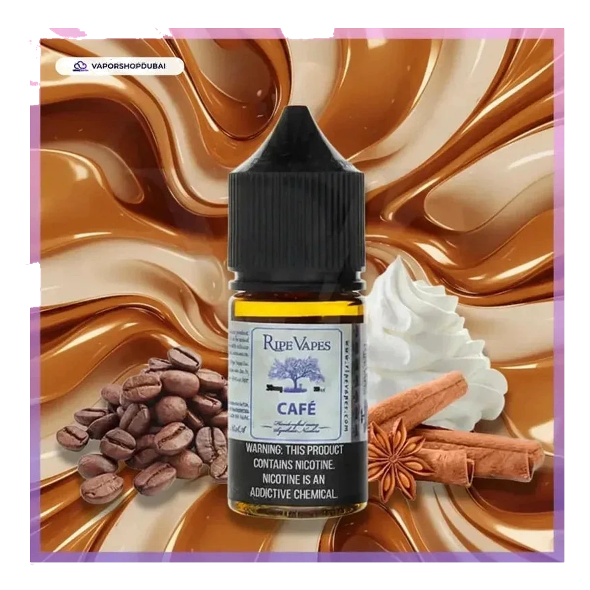 Best Ripe Vapes Vct Cafe Salt Nic 30Ml Uae — AED 40 | Emirates Vapor
