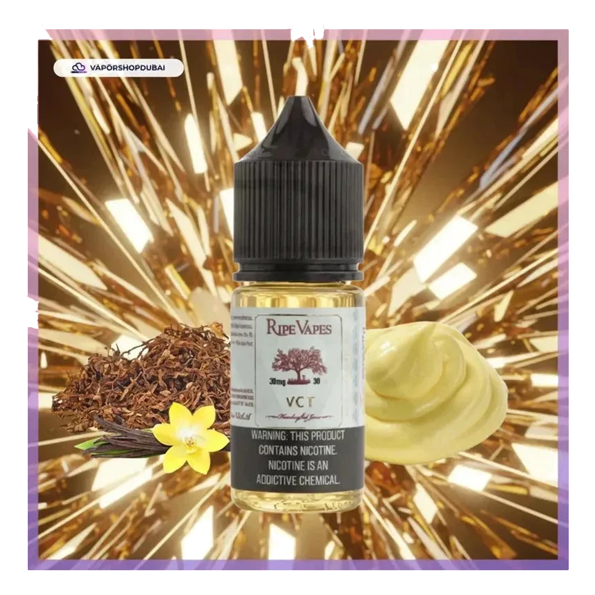 Buy Authentic Ripe Vapes Salt Nic Vct 30Ml In 30Mg And 50Mg Uae — AED 40 | Emirates Vapor