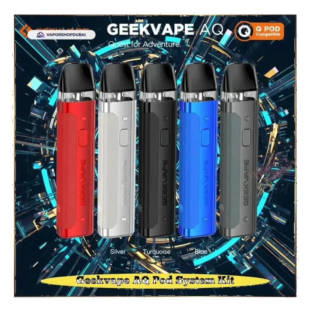GeekVape AQ Pod Kit 1000mAh colors UAE | Emirates Vapor Dubai