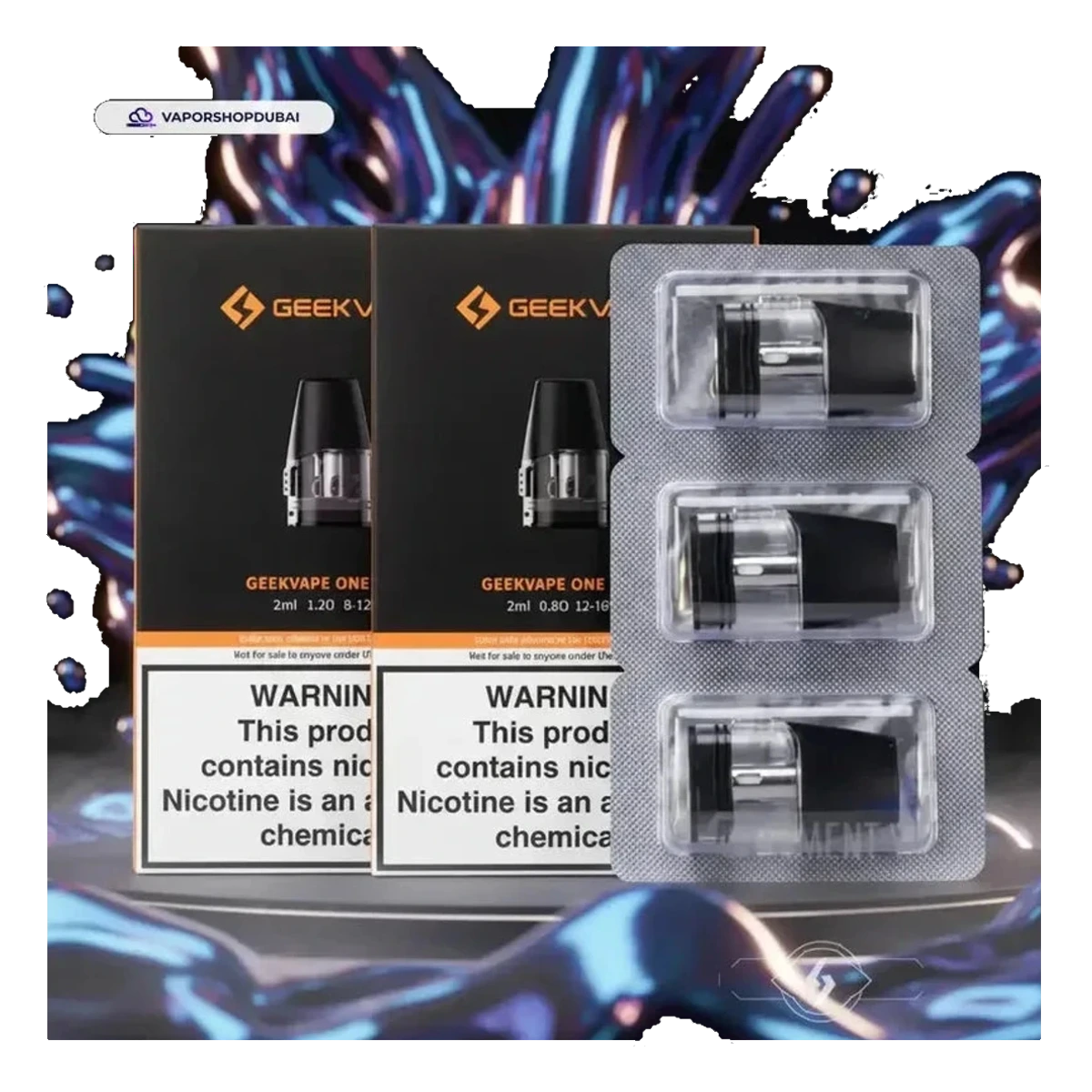 GeekVape Aegis One Pod Cartridge For Aegis 1FC &amp; ONE Kit (3pcs/pack) best price UAE — ESMA certified