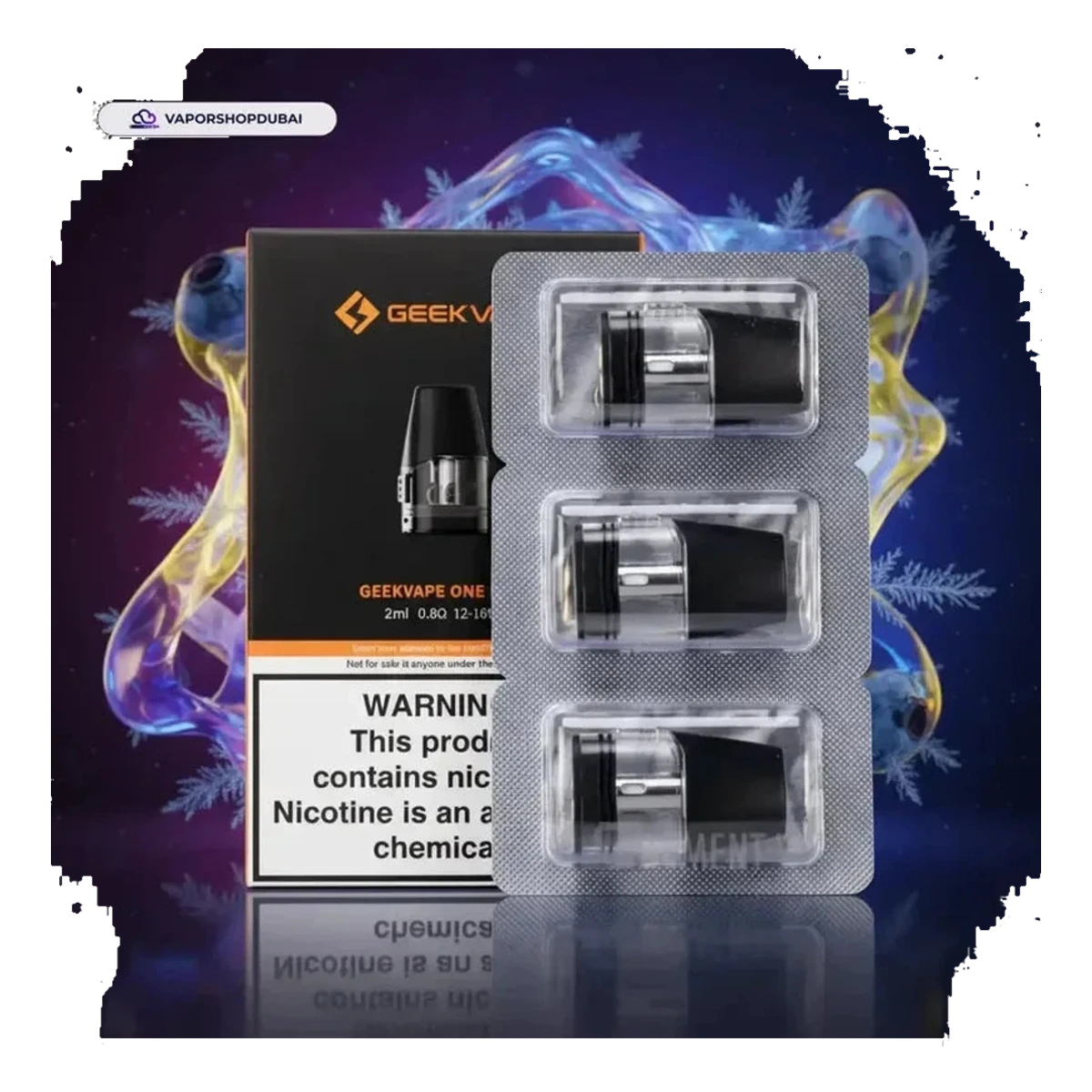 GeekVape Aegis One Pod Cartridge For Aegis 1FC &amp; ONE Kit (3pcs/pack) UAE — Buy Dubai | Emirates Vapor