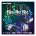 Geekvape Aegis One Pod Cartridge For Aegis 1Fc &Amp; One Kit (3Pcs/Pack) Uae — AED 40 | Emirates Vapor