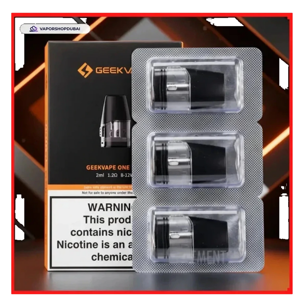 GeekVape Aegis One Pod Cartridge For Aegis 1FC &amp; ONE Kit (3pcs/pack) resistances UAE | Emirates Vapor Dubai