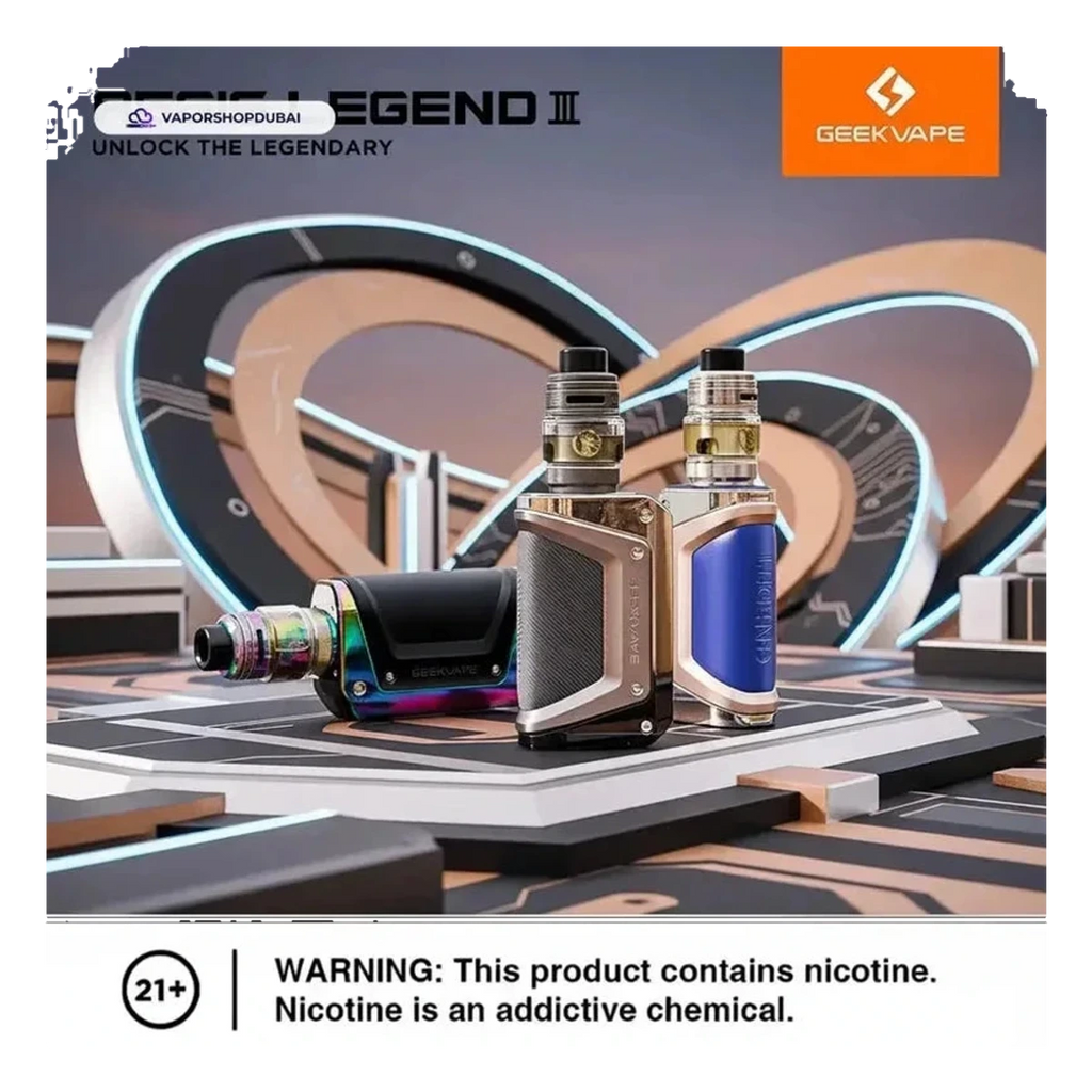 Geekvape Aegis Legend Iii 3 Kit 200W With Z Fli Tank Atomizer 5.5Ml Uae — AED 220 | Emirates Vapor