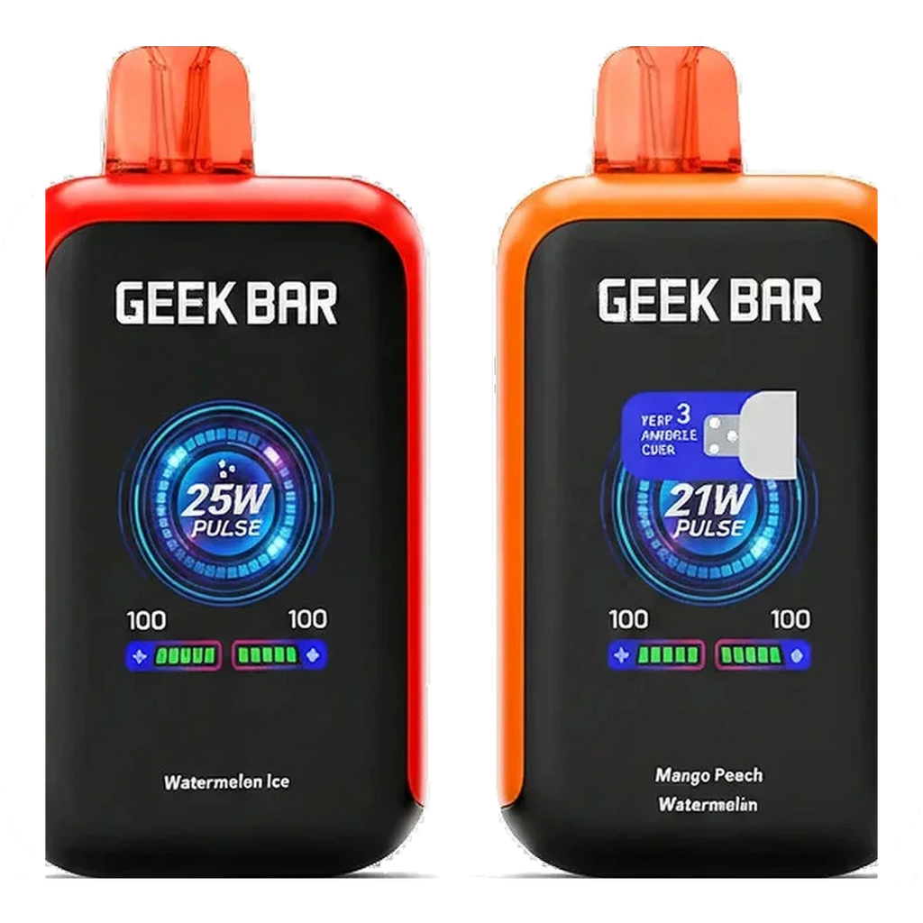 Geek Bar Watt 23000 Puffs Disposable Vape 5% (50mg) Nicotine watermelon-ice UAE | Emirates Vapor