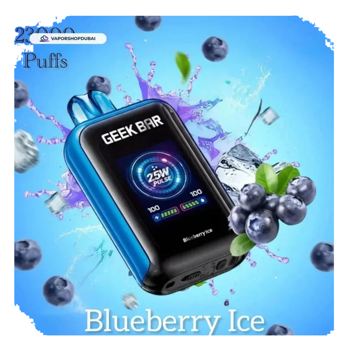 Geek Bar Watt 23000 Puffs Disposable Vape 5% (50Mg) Nicotine Uae — AED 45 | Emirates Vapor