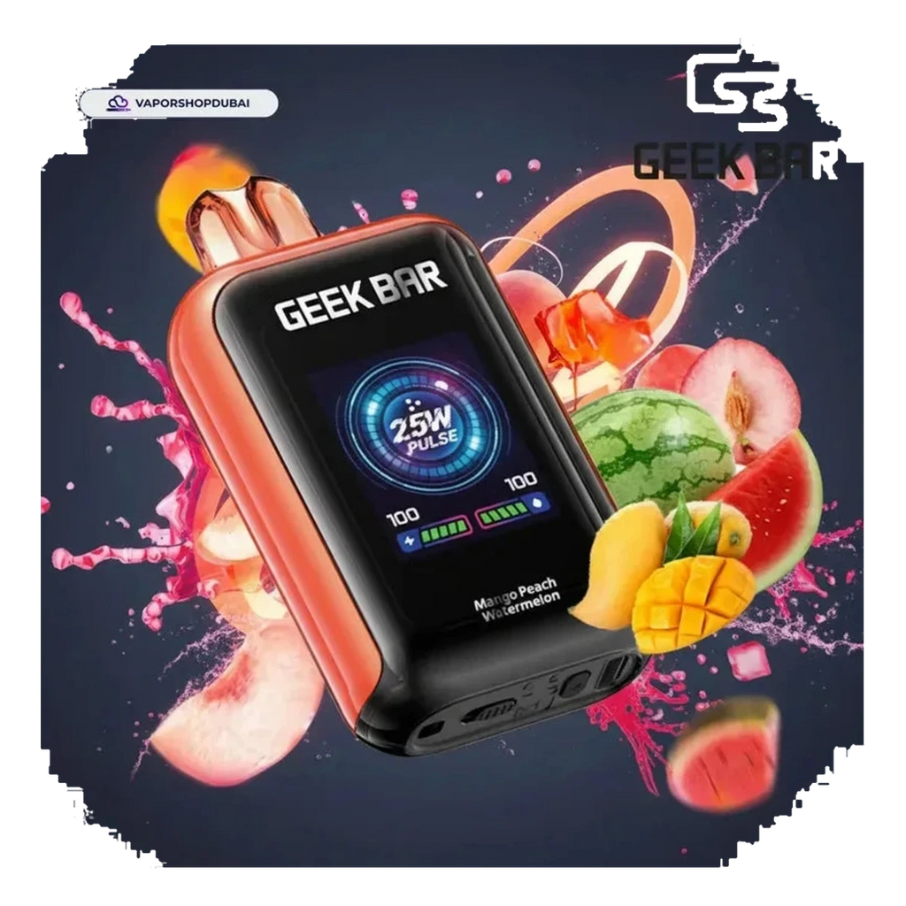 Geek Bar Watt 23000 Puffs Disposable Vape 5% (50Mg) Nicotine Uae — AED 45 | Emirates Vapor