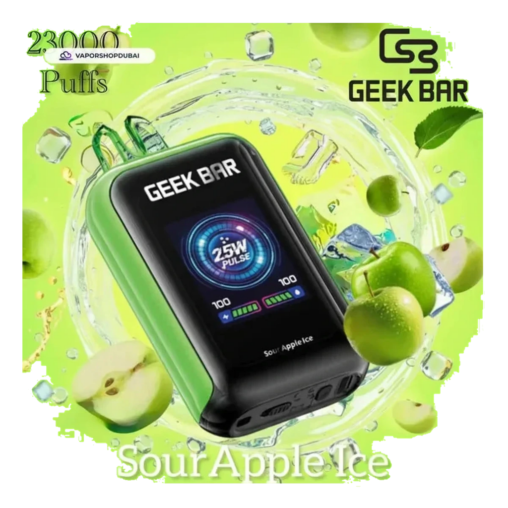 Geek Bar Watt 23000 Puffs Disposable Vape 5% (50mg) Nicotine best price UAE — ESMA certified
