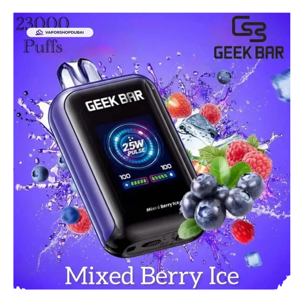 Geek Bar Watt 23000 Puffs Disposable Vape 5% (50mg) Nicotine UAE — Buy Dubai | Emirates Vapor