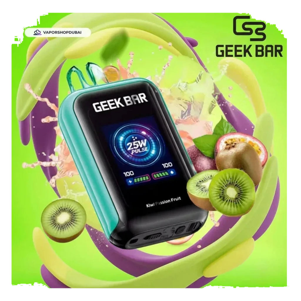 Geek Bar Watt 23000 Puffs Disposable Vape 5% (50Mg) Nicotine Uae — AED 45 | Emirates Vapor