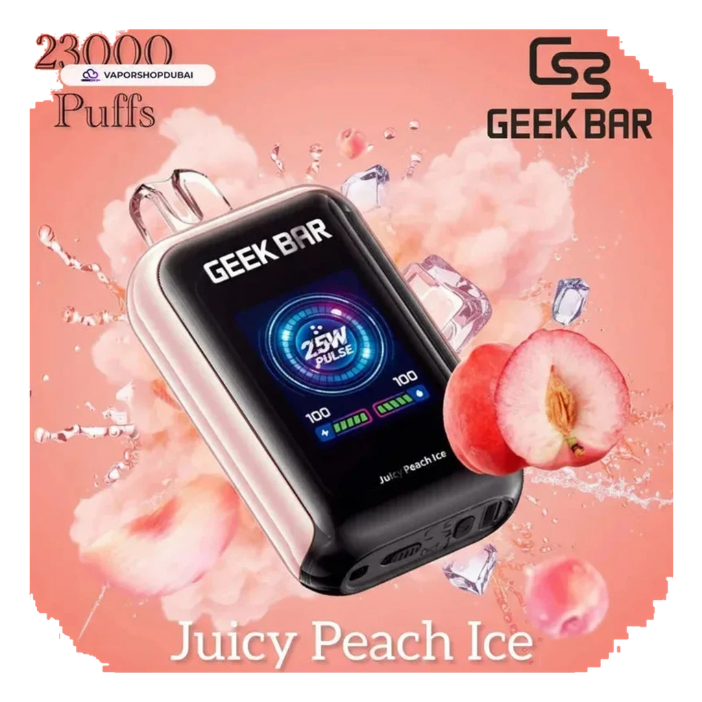 Geek Bar Watt 23000 Puffs Disposable Vape 5% (50mg) Nicotine flavors UAE | Emirates Vapor Dubai
