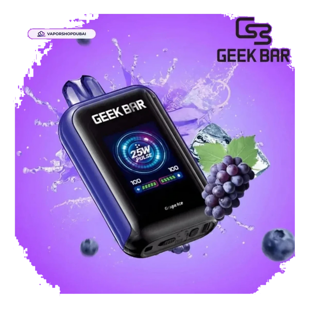 Geek Bar Watt 23000 Puffs Disposable Vape 5% (50mg) Nicotine best price UAE — ESMA certified