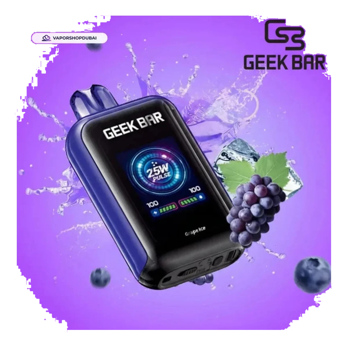 Geek Bar Watt 23000 Puffs Disposable Vape 5% (50mg) Nicotine best price UAE — ESMA certified