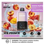 Buy Emirates Vapor Geek Bar Ice Prince 50000 Puffs Disposable Vape Dubai same-day delivery