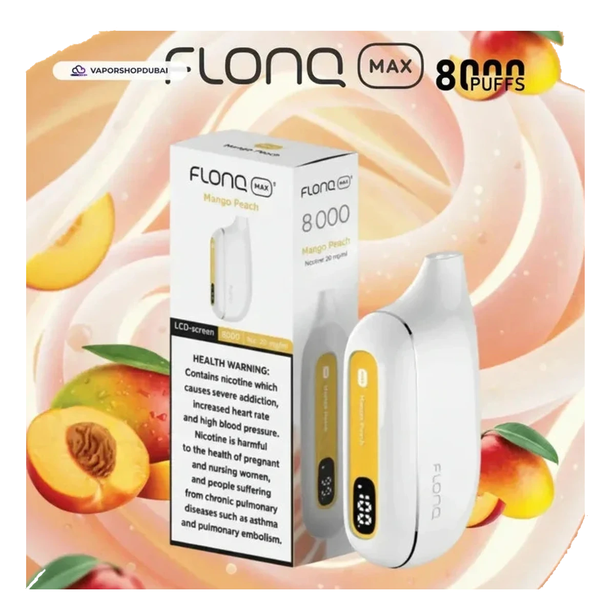 Flonq Max S 8000 Puffs Disposable Vape best price UAE — ESMA certified
