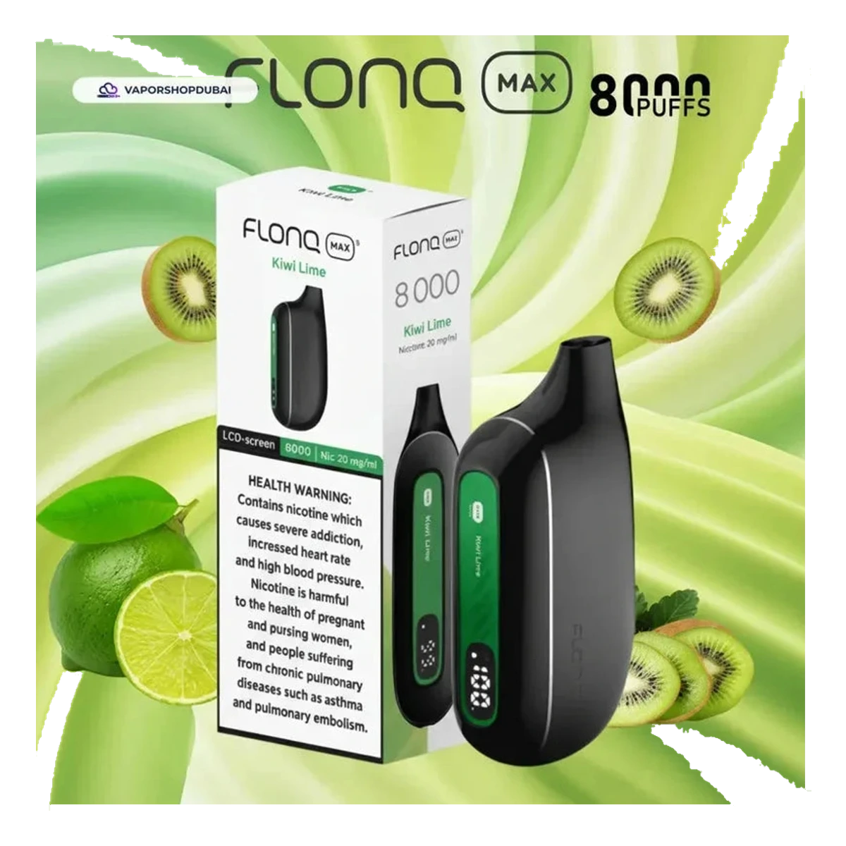 Flonq Max S 8000 Puffs Disposable Vape Uae — AED 45 | Emirates Vapor